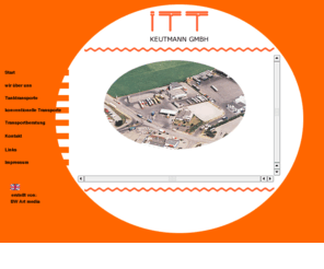 itt-keutmann.com: DTS-Linklisten: Speditionen, Transportunternehmen, Fuhrunternehmen
Schon in dritter Generation beschäftigt sich Keutmann mit dem Transport von Flüssigkeiten und anderen Gütern.