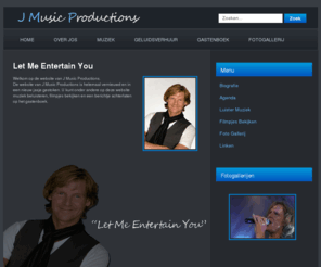 josmanders.com: Home - Jos Manders
J Music Productions heet u van harte welkom op deze website.