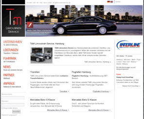 limousinen-hamburg.com: >  T&M Limousinen Service, Hamburg
T&M Limousinen Service aus Hamburg bietet exklusiven Chauffeur-Service. Neben den neuesten Limousinen von Mercedes-Benz, bietet Limousine Hamburg speziell ausgebildete Chauffeure