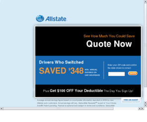 statfarm.info: Allstate & State Farm
Get $100 off of your car insurance deductible today!