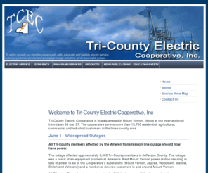 tricountycoop.com: Tri-County Electric Cooperative, Inc. 
Welcome to Tri-County Electric Cooperative, Inc.  www.tricountycoop.com | Southern Illinois