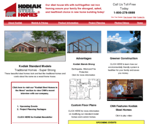 kodiaksteelhomes.com: Kodiak Steel Homes | Metal Houses, Prefabricated Homes, Pre Engineered | Home Page
Kodiak Steel Homes is the industry leader in prefabricated steel houses.