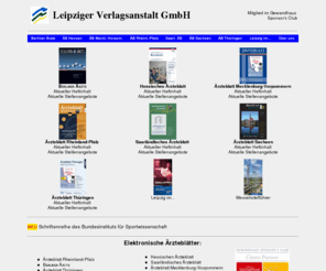 l-va.de: Leipziger Verlagsanstalt
Übersicht der Publikationen der Leipziger Verlagsanstalt