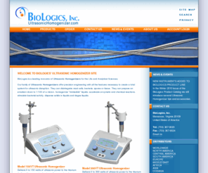 cell-disrupters.com: Ultrasonic Homogenizers - Biologics, Inc.
Biologics manufactures ultrasonic homogenizers, also known as Sonicator, Cell Disrupter, Sonifier, Sonic Dismembrator, Cell Disruptor.