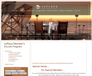 laplayaencore.com: LaPlaya Member's Encore Program
