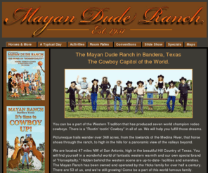 mayanranch.com: Welcome to the Mayan Ranch
