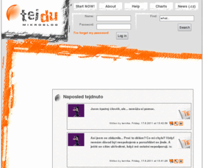 teidu.com: Teidu Microblog - Catch the moment
Teidu microblog blog mikroblog mikroblogy tejdu