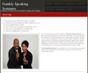 franklyspeakingseminars.com: Home Page
Home Page