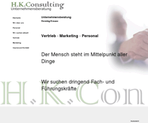 hkconsulting.net: Startseite
Startseite (H.K. Consulting / Unternehmensberatung Henning Krause)