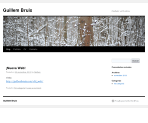 guillembruix.com: Guillem Bruix
Diseñador web freelance