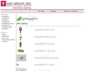 caoopto.com: Dynasty Lighting
