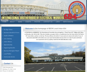 ibew654.net: IBEW 654
Home page for IBEW 654.