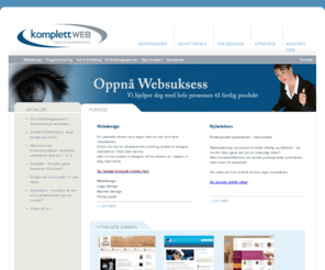 komplettweb.no: webdesign, programmering og design i Oslo norge
webdesign, programmering og design i Oslo norge