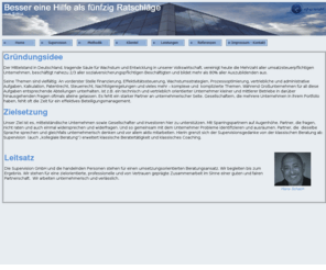 supervision-gmbh.biz: Supervision-Unternehmensberatung: Besser eine Hilfe als 50 Ratschläge
Supervision-Unternehmensberatung: Besser eine Hilfe als 50 Ratschläge