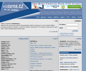 wz.cz: webzdarma.cz - web, e-mail a databáze ... zdarma
Umístění vaší webové prezentace zdarma s podporou PHP, MySQL