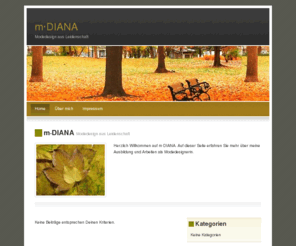 m-diana.com: m·DIANA
Modedesign aus Leidenschaft