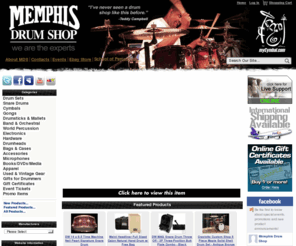 mymallet.com: Memphis Drum Shop sells Craviotto, Brady, Ludwig, Pearl, DW, Yamaha, Gretsch, Tama, Joyful Noise, Dunnett, George Way, Sakae, Noble & Cooley, Rogers, Canopus, C & C, Remo, Zildjian, Sabian, Paiste, Meinl, Hammerax, Istanbul Agop, Bosphorus, Matt Nolan, Thousands of items in stock & Ready to Ship!
We have thousands of drums kits, cymbals, prototypes, used, rare and hard to find items on hand. We are an authorized dealer for many brands including Yamaha, Ludwig, Brady, Craviotto, Zildjian, Sabian, Paiste, Meinl, Hammerax and Bosphorus.