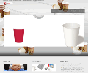 slcpapercups.com: .:: SLC Paper Cups ::.
Sri lakshmi & company  is one of the  leading suppliers of paper and  paper cups machines and is ranked one of the largest vertically introduced company.