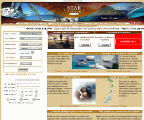 starvoyage.com: Location voiliers catamarans Antilles - Croisière Grenadines - Star Voyage
Loueur de voiliers et de catamarans depuis plus de 25 ans, Star Voyage organise votre croisière dans les Antilles au départ de la Martinique, Guadeloupe