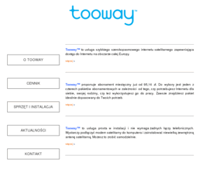 tooway.info: Tooway - internet satelitarny
Tooway - internet satelitarny