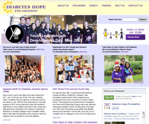 diabeteshopefoundation.com: Diabetes Hope Foundation | Creating a Life Without Limits for Children With Diabetes
