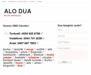 alodua.net: Alo Dua
Biz sizi önemsiyoruz.