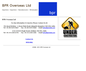 bprindia.net: BPR Overseas Ltd
BPR, Overseas, Ltd, BPR Overseas Ltd, BPR Overseas Limited