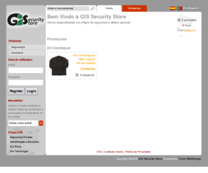 gis-securitystore.com: Bem Vindo à GIS Security Store
