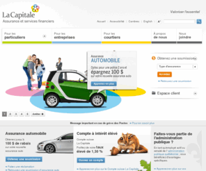 monprofilmonavenir.com: La Capitale assurance - Assurance auto, moto, habitation, véhicules récréatifs, vie et santé - hypothèque, épargne et placement
Obtenez une soumission en ligne pour votre assurance auto, habitation ou véhicules récréatifs (moto, quad, motoneige, bateau, caravane, autocaravane). Informez-vous sur nos services financiers (prêts hypothécaires, comptes d'épargnes) et produit d'épargne-placement (comptes d'épargne, rentes). Apprenez-en plus sur nos assurances voyage, protection juridique, vie, santé et invalidité ou collective. 