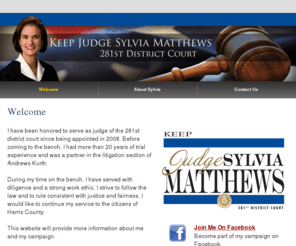 votejudgesylviamatthews.com: Judge Sylvia Matthews
Judge Sylvia Matthews