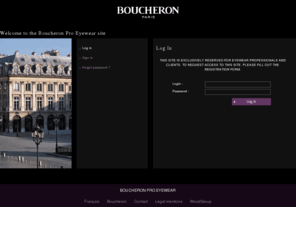 boucheron-pro-eyewear.com: Boucheron Eyewear - Luxury Eyewear
Boucheron Eyewear professionnal acces.