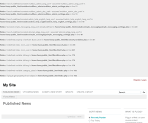 funnyboned.com: My Site - Your Source for Social News and Networking
Pligg is a Web 2.0 open source content management system