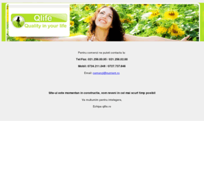 qlife.ro: Nutritie speciala - Qlife
Nutritie speciala - calitatea vietii in patologii speciale: boala celiaca, fenilcetonurie, malabsorbtie, nastere prematura si intarziere in crestere, cancer, diabet.