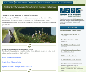 teaming.com: Teaming with Wildlife Homepage
