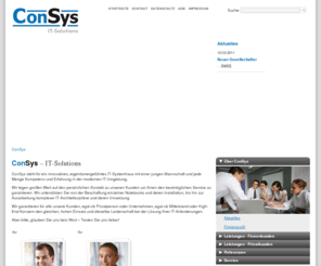 consys.biz: ConSys | Systemhaus
