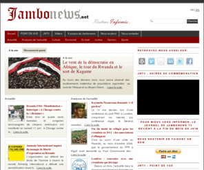 jambonews.net: Jambonews, actualités sur la région des Grands Lacs d'Afrique (Rwanda, Burundi, RDC (Congo), Ouganda, Kenya & Tanzanie)  » Restons informés
