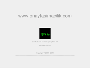 onaytasimacilik.com: Onay Nakliyat
