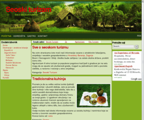 sturizam.com: Seoski turizam, agroturizam, ekoturizam, etno turizam, baranja, zagorje, izleti
Seoski turizam, seoski turizam zagorje, seoski turizam baranja, agroturizam, etno turizam, eko turizam, izleti, zagorje seoski turizam