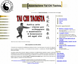 taichitaoista.it: Associazione Tai Chi Taoista
Associazione Tai Chi Taoista - Italia, 
Armoniosa sequenza di movimenti a beneficio di tutto il corpo, 
Esercizio fisico e meditazione praticabile da tutti e a tutte le età