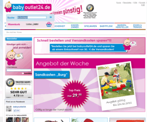 babyoutlet24.info: Babyausstattung & Babyartikel zu Tiefstpreisen - babyoutlet24.de
babyoutlet24.de -  zum Schreien günstig! Ob Kinderwagen, Autositze, Hochstühle, Babymöbel oder Babypflege – hier kaufen Sie Babyausstattung von Top Marken zu Tiefstpreisen. Dazu regelmäßige Angebote und Schnäppchen, garantiert schnelle Lieferung und niedrige Versandkosten.