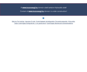 kozossegi.hu: aXgoo - Ftp; Web; Ingyenes E-mail; Rendszergazda; Számítógép és alkatrészei;
Könyvelés
Web és Ftp hosting; Ingyenes E-mail; Számítógépek távfelügyelete (távrendszergazda); Könyvelés; Teljes számítógép konfigurációk, 3 év garanciával; Számítógép alkatrészek kiskereskedelme