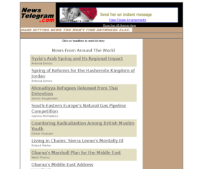 newstelegram.com: News Telegram - Front Page. Hard Hitting News
Hard Hitting News You Won't Find Anywhere Else. Get all the top news you need fast and easy!