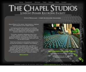 recordproducerlondon.net: The Chapel Studios, Recording Studio London, London Recording Studio | Simon Osborne
London recording studio offers superb music & voice recording / mixing on an SSL Duality recording console in a relaxed and efficient environment, the leading recording studios in London UK, pristine mastering studio