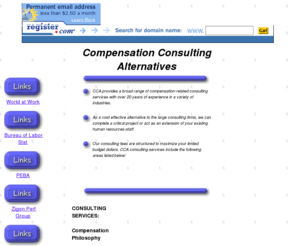 ccalternatives.com: Compensation Consulting Alternatives
Enter a brief description of your site here