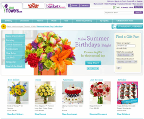 l800flowershop.com: Flowers, Roses, Gift Baskets, Same Day Florists | 1-800-FLOWERS.COM
Order flowers, roses, gift baskets and more. Get same-day flower delivery for birthdays, anniversaries, and all other occasions. Find fresh flowers at 1800Flowers.com.