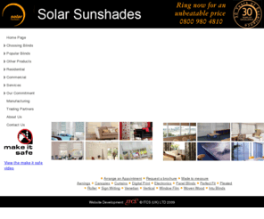 solarsunshades.co.uk: Solar Sunshades - Blinds, Awnings & Screens
Solar Sunshades - Residential & Commercial Blinds, Awnings & Screens