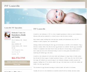 ivflouisville.com: IVF Louisville
Find a fertility specialist in the San Jose area specializing in In Vitro Fertilization (IVF), Intracytoplasmic Sperm Injection (ICSI) and inferility treatments.