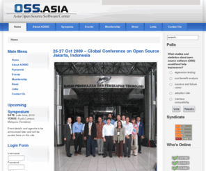 oss.asia: Asia Open Source Software Center :: OSS.Asia - Home
Asia Open Source Software Center Website