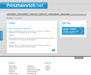 prinzheinrich.net: Prinzheinrich, prinz-heinrich, heinrich friedrich - Prinzheinrich.net
