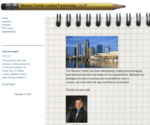 skinnerflp.com: Skinner Family Limited Partnership
real estate development property management brokerage